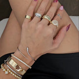 Bracelet Cuff Snake – 925 Sterling Silver | Bracelets Bangles Collection