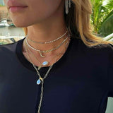 Figaropearl Lariat – 925 Sterling Silver | LARIATS Collection