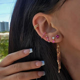 Stud 2Dots – 18k Gold Plated | Drop Earrings