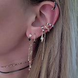 Stud 2Dots – 18k Gold Plated | Drop Earrings