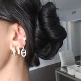 2Tone Hoop – 925 Sterling Silver | HOOPS AND HUGGIES Collection