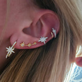 Chris Hoop – 925 Sterling Silver | HOOPS AND HUGGIES Collection