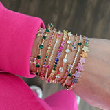 Bracelet Tennis Princess – 18K Gold or Rhodium Plated | Tennis Bracelet Collection