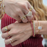 Dolce Vita Ring – 18k Gold Plated | Bands Collection