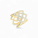 Cuadriculado Ring – 925 Sterling Silver | SHAPE Collection