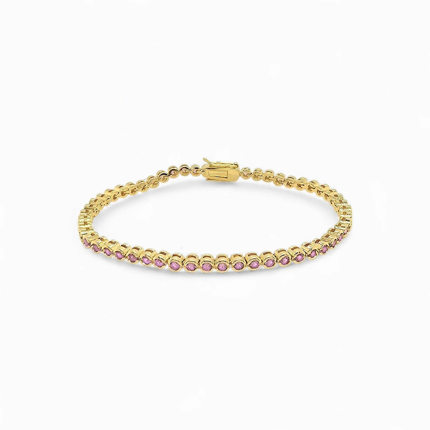 Bracelet Tennis Bissel – 18K Gold or Rhodium Plated | Tennis Bracelet Collection