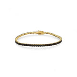 Bracelet Mini Square Tennis – 18K Gold Plated | Tennis Bracelet Collection
