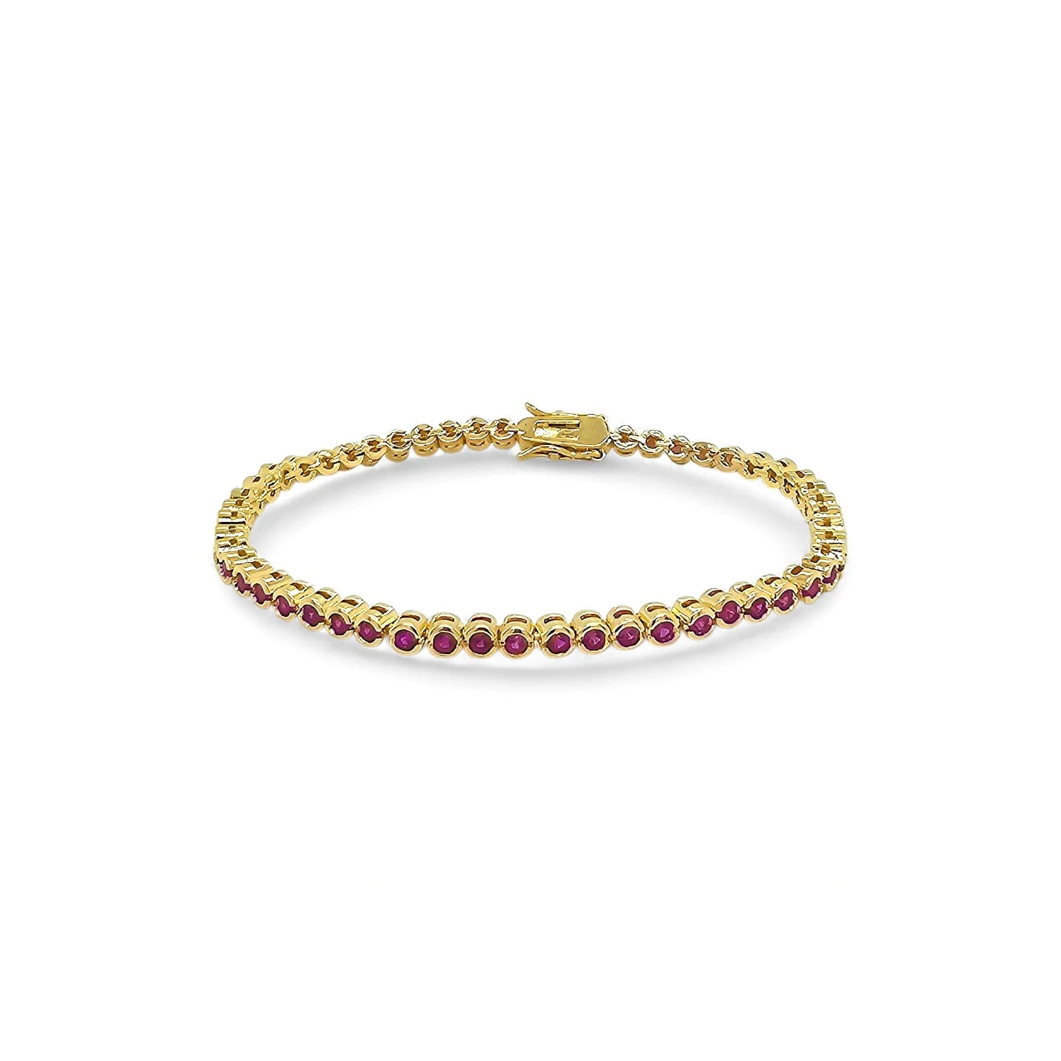 Bracelet Tennis Bissel – 18K Gold or Rhodium Plated | Tennis Bracelet Collection