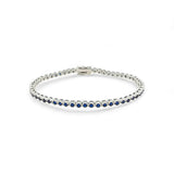Bracelet Tennis Bissel – 18K Gold or Rhodium Plated | Tennis Bracelet Collection