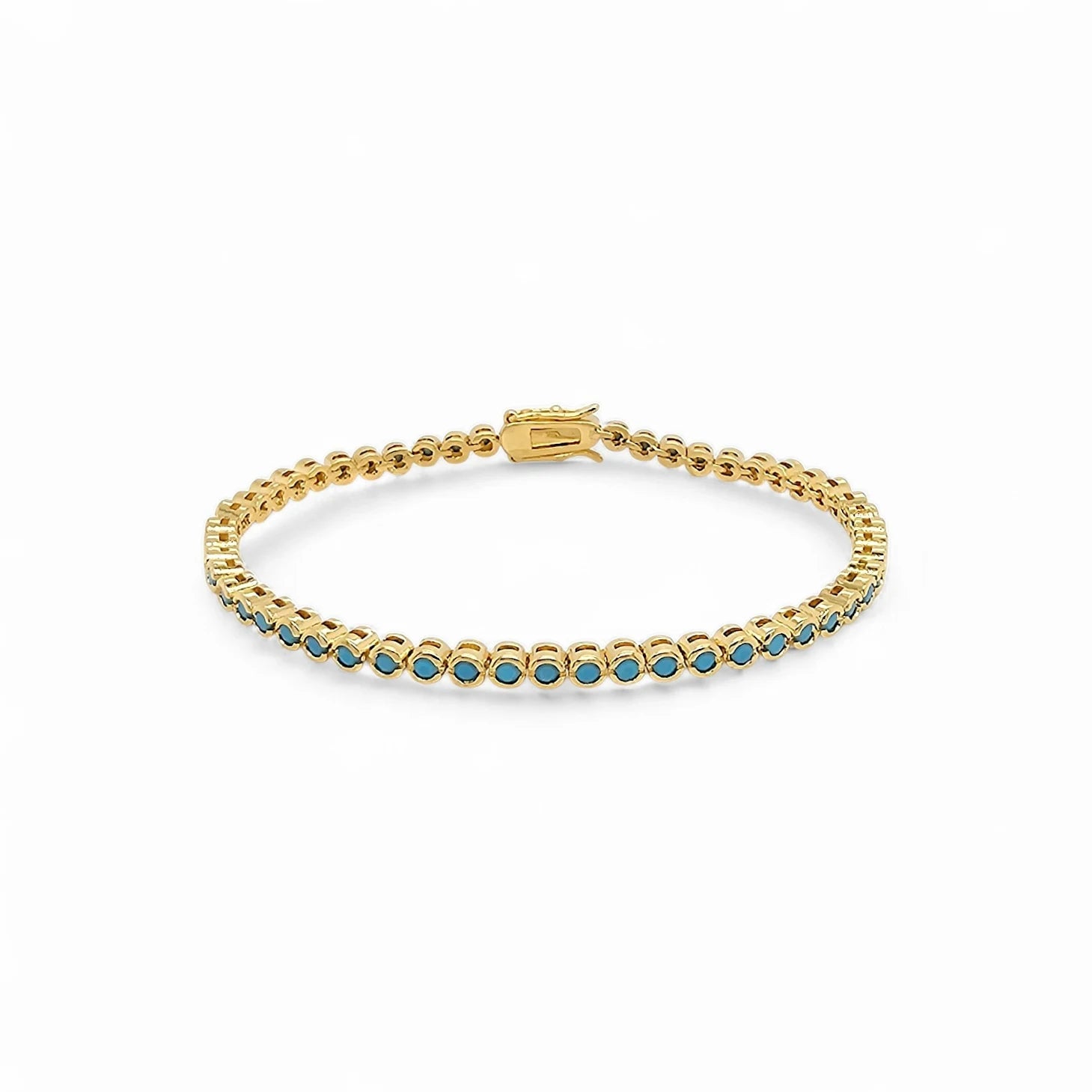 Bracelet Tennis Bissel – 18K Gold or Rhodium Plated | Tennis Bracelet Collection