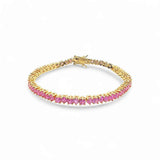 Bracelet Tennis Princess – 18K Gold or Rhodium Plated | Tennis Bracelet Collection