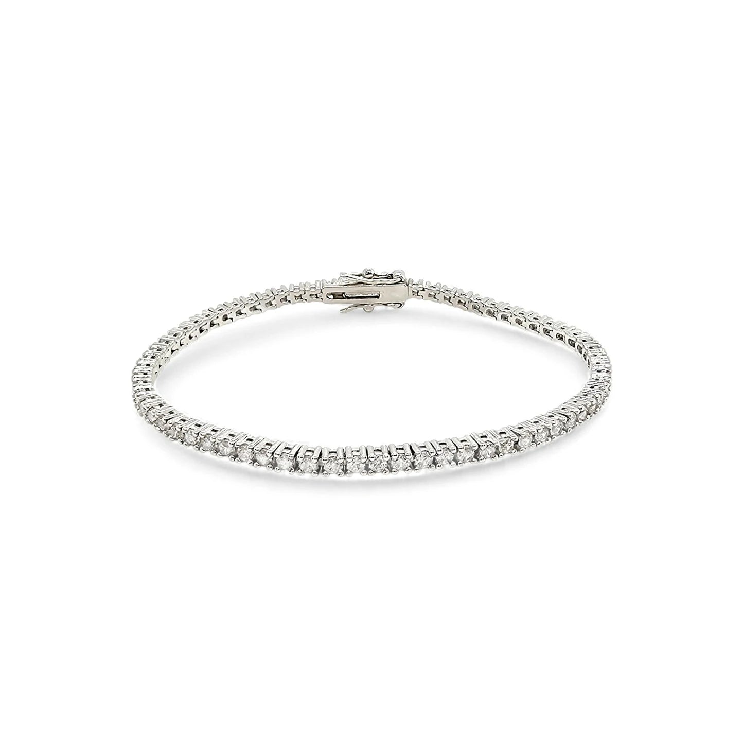 Bracelet Mini Square Tennis – 18K Gold Plated | Tennis Bracelet Collection