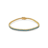 Bracelet Mini Square Tennis – 18K Gold Plated | Tennis Bracelet Collection