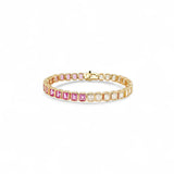 Bracelet Bold Square – 18K Gold Plated | Tennis Bracelet Collection