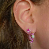 Stud Tobby | 18k gold plated | Italian brass | Cubic zirconia