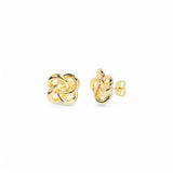 Celine Knot Earring – 18K Gold Plated | Studs Collection