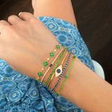 Bracelet Mini Square Tennis – 18K Gold Plated | Tennis Bracelet Collection