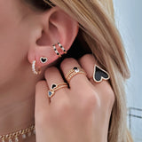 Cute Heart CZ Stud – 925 Sterling Silver | STUDS Collection