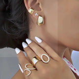 Desire Ring – 925 Sterling Silver | OPEN FRONT Collection