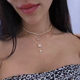 Chloe Necklace – 925 Sterling Silver | Tennis Collection