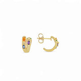 Earring Mini C Snake – 18K Gold Plated | Studs Collection