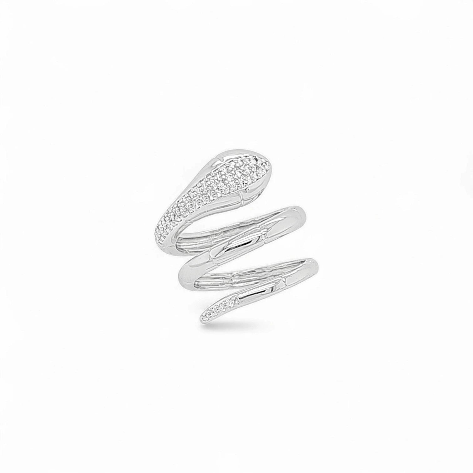 Ring Serpenti CZ – 18k Gold Plated | Shapes Collection