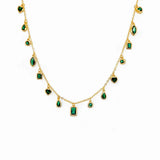 Necklace Multishapes – 18k Gold Plated | Shapes Collection