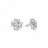 EA Flower CZ Stud – 925 Sterling Silver | STUDS Collection