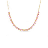 Chloe Necklace – 925 Sterling Silver | Tennis Collection