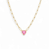 Link Heart Necklace – 925 Sterling Silver | LINKS Collection