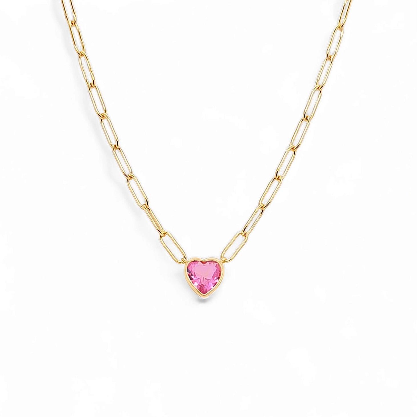 Link Heart Necklace – 925 Sterling Silver | LINKS Collection