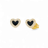 Cute Heart CZ Stud – 925 Sterling Silver | STUDS Collection