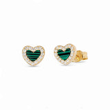 Cute Heart CZ Stud – 925 Sterling Silver | STUDS Collection