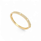 Bangle Positano – 18K Gold or Rhodium Plated | Brass Bangle Collection