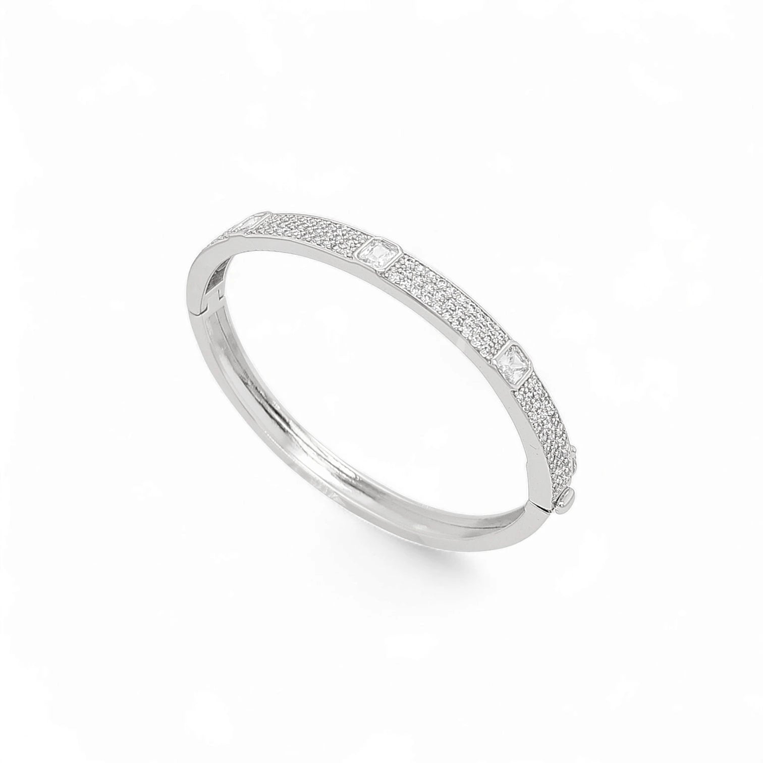 Bangle Positano – 18K Gold or Rhodium Plated | Brass Bangle Collection