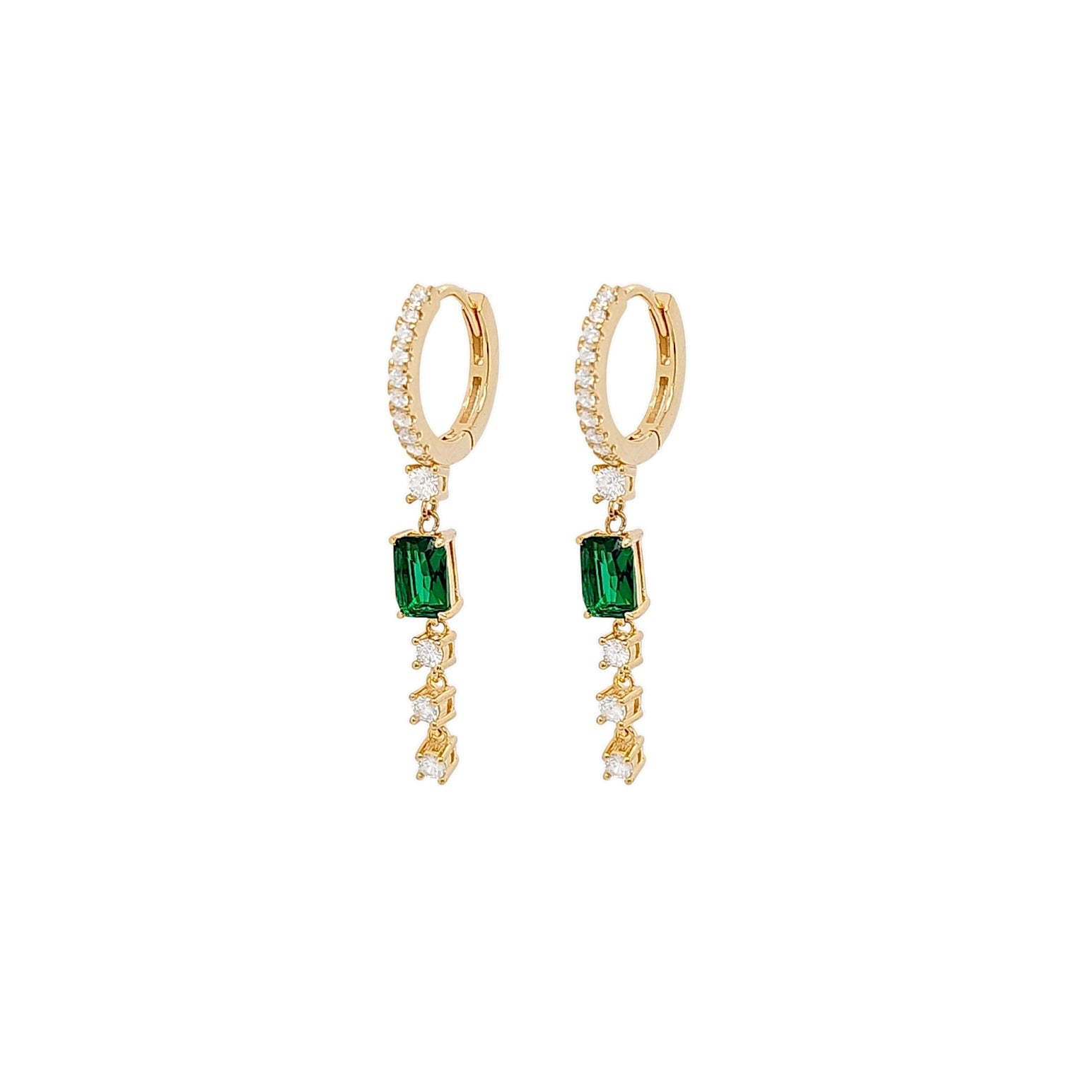 Ada Huggies – 925 Sterling Silver | HOOPS AND HUGGIES Collection