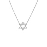 Baguette Stardavid Necklace – 925 Sterling Silver | SHAPES Collection