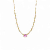 Link Juliet Necklace – 925 Sterling Silver | Tennis Collection