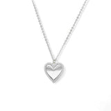 Heart Necklace – 925 Sterling Silver | Chain with Pendant Collection