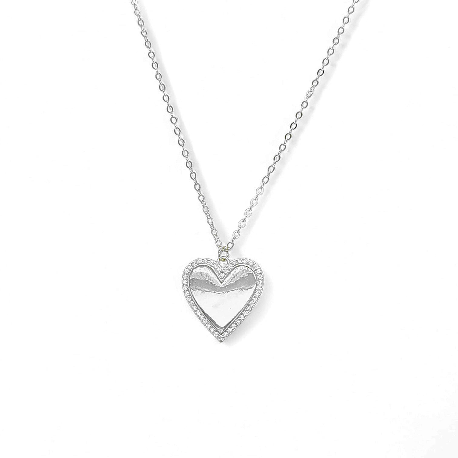 Heart Necklace – 925 Sterling Silver | Chain with Pendant Collection