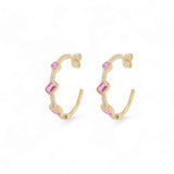 Hoop Ibiza 1.3'' – 18K Gold Plated | Huggies & Hoops Collection