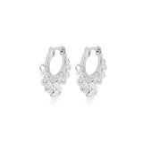 Harlee Hoop – 925 Sterling Silver | HOOPS AND HUGGIES Collection