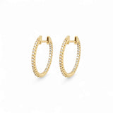 CZ Me Hoop – 925 Sterling Silver | HOOPS AND HUGGIES Collection