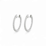 CZ Me Hoop – 925 Sterling Silver | HOOPS AND HUGGIES Collection