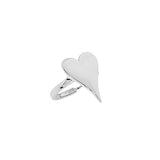 Heart Plain Ring – 925 Sterling Silver | SHAPE Collection