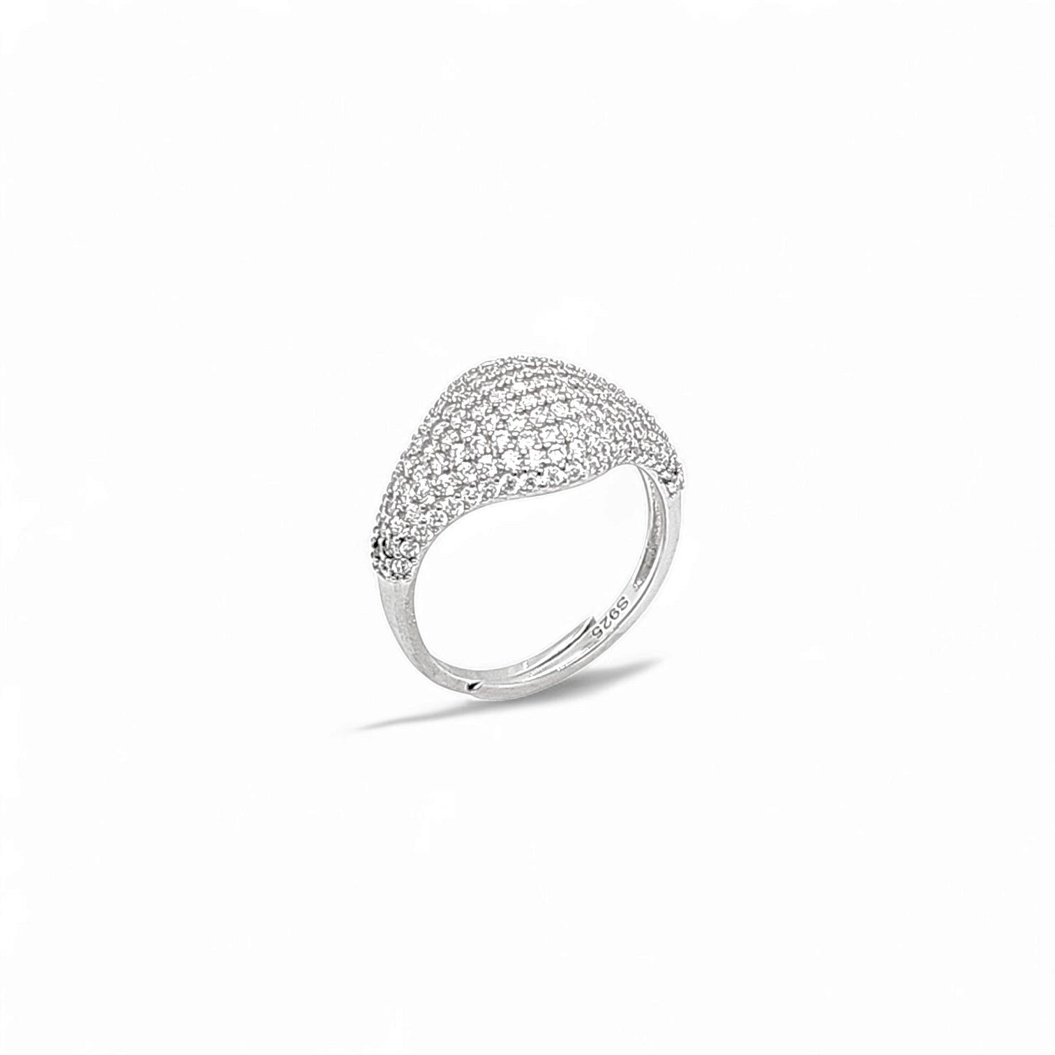 CZ Pinky Ring – 925 Sterling Silver | PINKY Collection