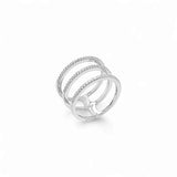 3 Lines CZ Ring – 925 Sterling Silver | SHAPE Collection