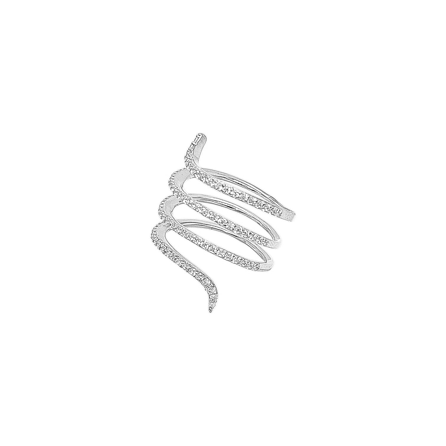 Snake Ring – 925 Sterling Silver | SHAPE Collection