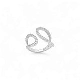 Desire Ring – 925 Sterling Silver | OPEN FRONT Collection
