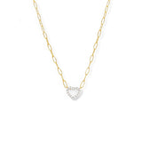 Twotones Heart Link – 925 Sterling Silver | LINKS Collection